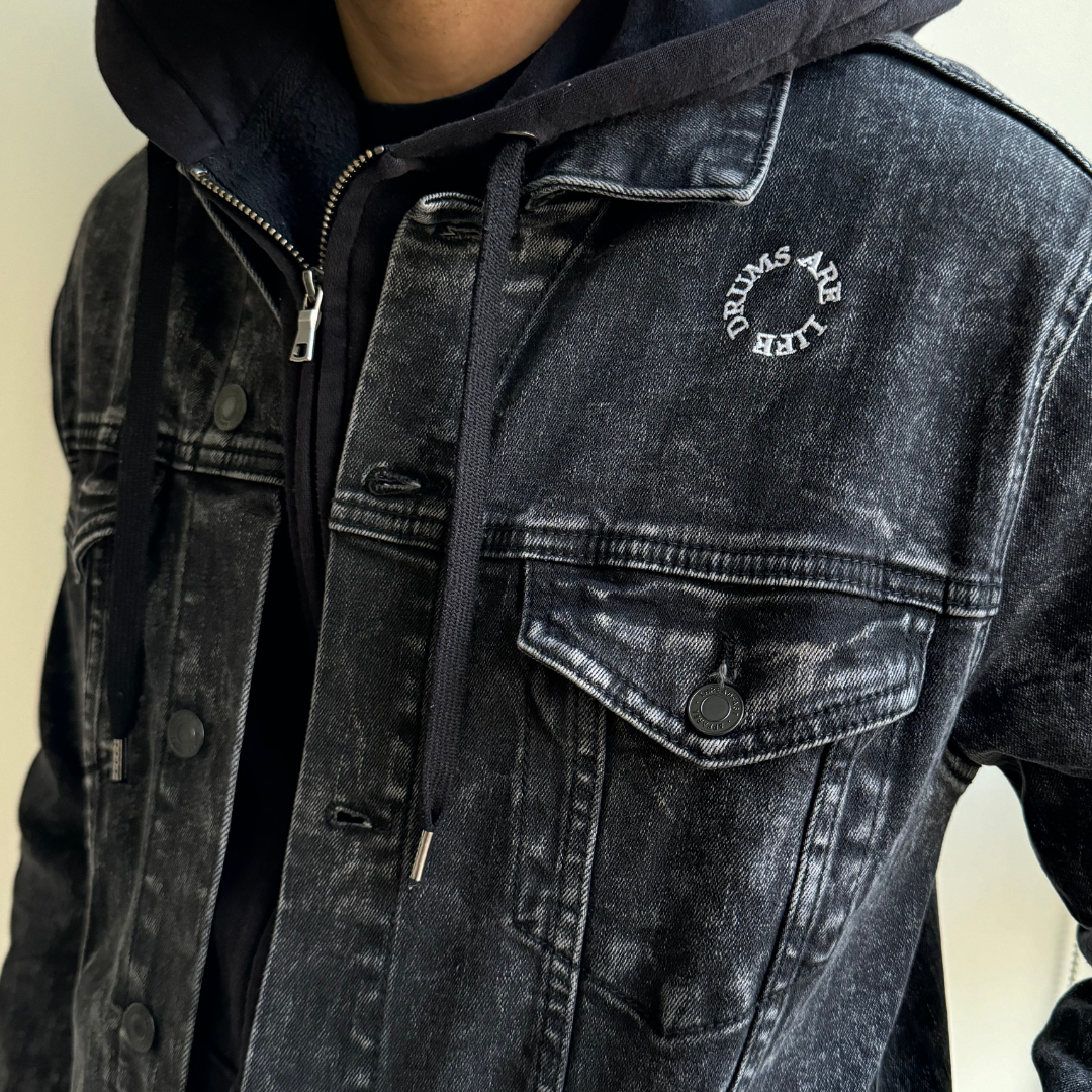 Winter and Fall Are Life - Denim Jacket + Hoodie
