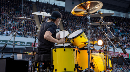 What’s under Lars Ulrich’s throne?