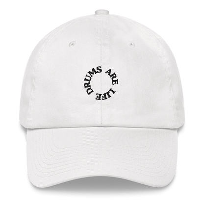 Drums Are Life Embroidered Dad Hat