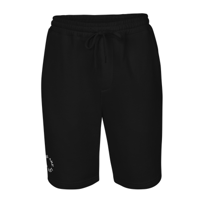 Drums Are Life Embroidered Men's Fleece Shorts