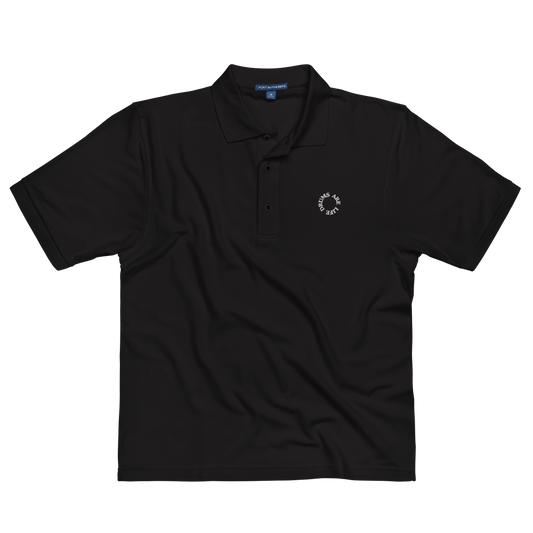 Drums Are Life Embroidered Men's Premium Polo