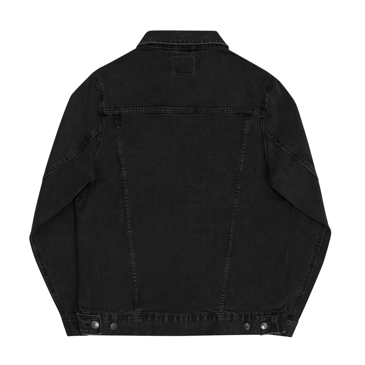 Embroidered Drum Key Unisex Denim Jacket