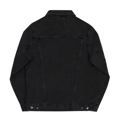 Embroidered Drum Key Unisex Denim Jacket