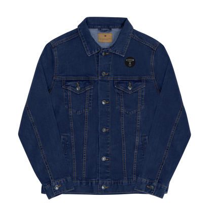 Embroidered Drum Key Unisex Denim Jacket